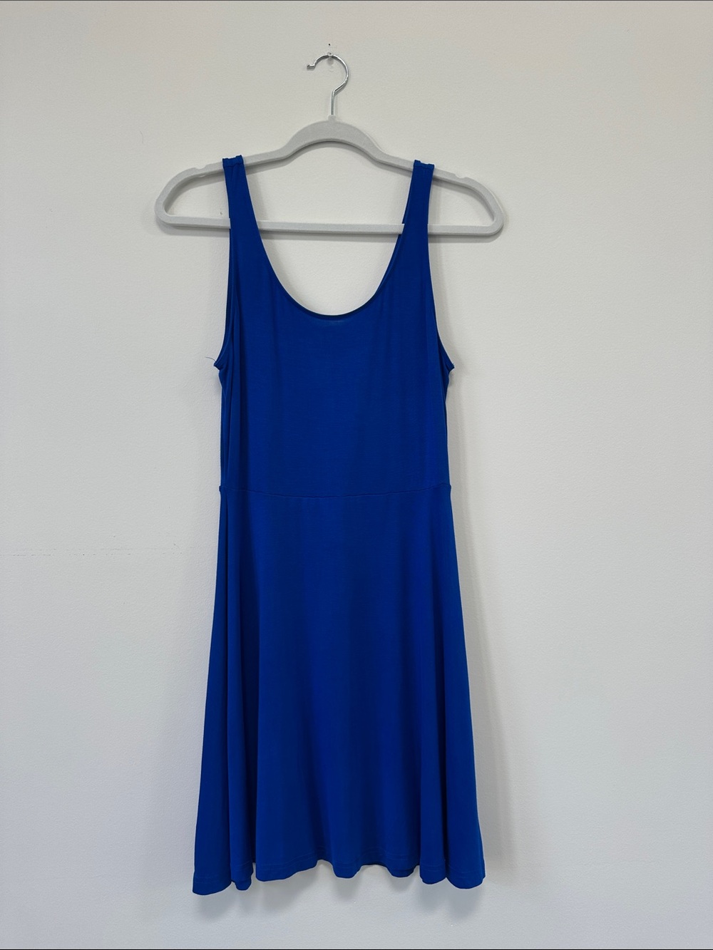 Express Royal Blue Scoop Neck Dress